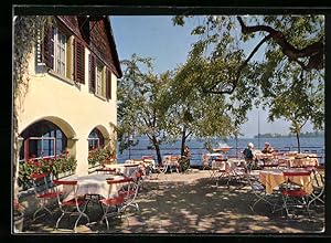 Bild des Verkufers fr Ansichtskarte Steckborn, Hotel Restaurant Glarisegg am Untersee zum Verkauf von Bartko-Reher