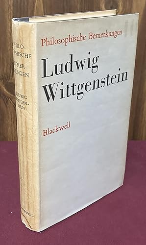 Bild des Verk�ufers f�r Philosophische Bemerkungen zum Verkauf von Palimpsest Scholarly Books & Services