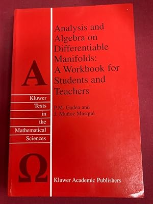 Bild des Verkufers fr Analysis and Algebra on Differentiable Manifolds: A Workbook for Students and Teachers. zum Verkauf von Plurabelle Books Ltd