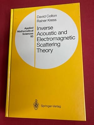 Seller image for Inverse Acoustic and Electromagnetic Scattering Theory. for sale by Plurabelle Books Ltd