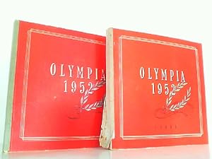 Seller image for Olympia 1952. Sammelbilderalben hier in 2 Bnden komplett ! 1. Band: Aus der Geschichte der olympischen Spiele. 2. Band: Die olympischen Spiele 1952, die VI. Olympischen Winterspiele in Oslo und die XV. Olympischen Sommerspiele in Helsinki. for sale by Antiquariat Ehbrecht - Preis inkl. MwSt.