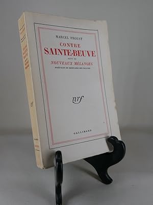 Seller image for Contre Sainte-Beuve, suivi de Nouveaux mlanges. 4e dition. for sale by Librairie Christian Chaboud