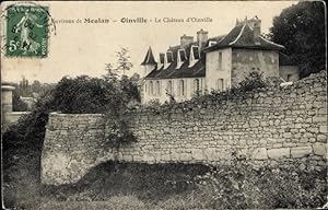 Ansichtskarte / Postkarte Meulan Oinville und Yvelines, Schloss