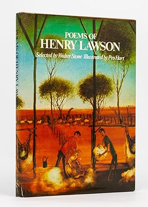 Seller image for Poems of Henry Lawson. Selected by Walter Stone. Illustrated by Pro Hart for sale by Michael Treloar Booksellers ANZAAB/ILAB