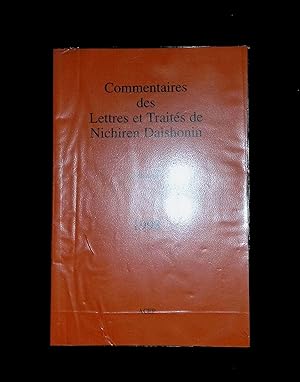 Immagine del venditore per Commentaires des lettres et traits de Nichiren Daishonin Volume 6 1998 venduto da LibrairieLaLettre2