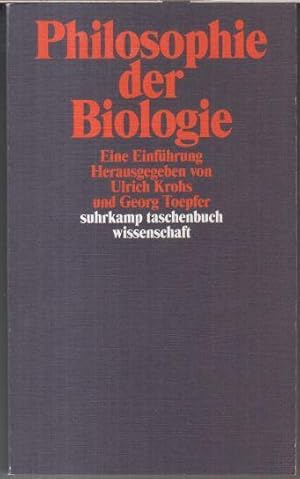 Seller image for Philosophie der Biologie. Eine Einfhrung ( Suhrkamp Taschenbuch Wissenschaft stw 1745 ) for sale by Antiquariat Carl Wegner