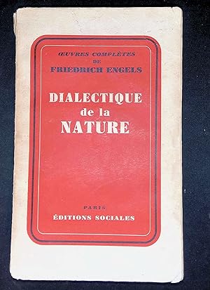Image du vendeur pour Oeuvres compltes Dialectique de la nature mis en vente par LibrairieLaLettre2