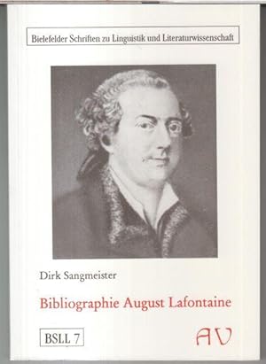 Bibliographie August Lafontaine ( = Bielefelder Schriften zu Linguistik und Literaturwissenschaft...