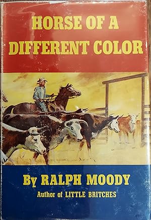 Immagine del venditore per Horse of a Different Color: Reminiscences of a Kansas Drover venduto da The Book House, Inc.  - St. Louis