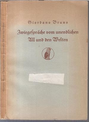 Bild des Verkufers fr Zwiegesprche vom unendlichen All und den Welten. zum Verkauf von Antiquariat Carl Wegner