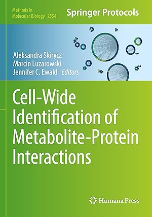 Image du vendeur pour Cell-Wide Identification of Metabolite-Protein Interactions mis en vente par moluna