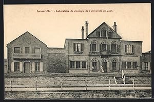 Bild des Verkufers fr Carte postale Luc-sur-Mer, Laboratoire de Zoologie de l`Universit de Caen zum Verkauf von Bartko-Reher