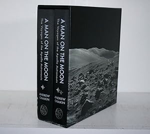 Bild des Verkufers fr Folio Society: 2 Vol Set - A MAN ON THE MOON APOLLO, The Voyages of the Apollo Astronauts zum Verkauf von Zeds Books