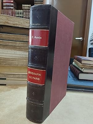 Imagen del vendedor de BIOGRAFIA DE PARIS. a la venta por LLIBRERIA KEPOS-CANUDA