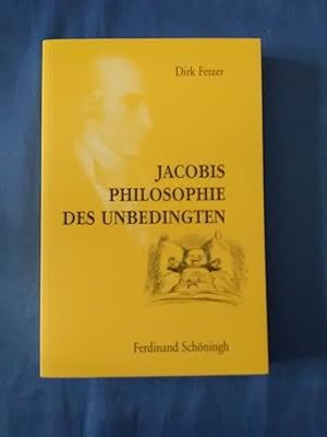 Seller image for Jacobis Philosophie des Unbedingten. for sale by Antiquariat BehnkeBuch