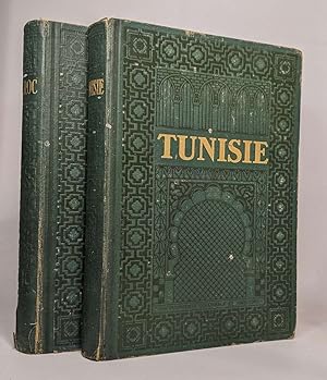 Lot de 2 ouvrages L'encyclopédie coloniale et maritime: TUNISIE / MAROC