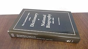 Immagine del venditore per The Contributors Index to the Dictionary of National Biography 1885-1901 venduto da BoundlessBookstore