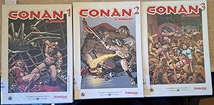 CONAN EL BARBARO. TOMO 1, 2 Y 3.