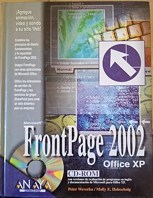 FRONTPAGE 2002. OFFICE XP. INCLUYE CD.