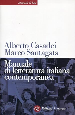 Bild des Verkufers fr Manuale di letteratura italiana contemporanea zum Verkauf von Studio Bibliografico Marini