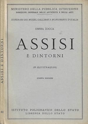 Bild des Verkufers fr Assisi e dintorni zum Verkauf von Biblioteca di Babele