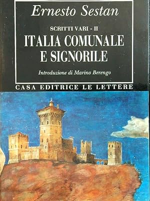 Bild des Verkufers fr Italia comunale e signorile zum Verkauf von Librodifaccia