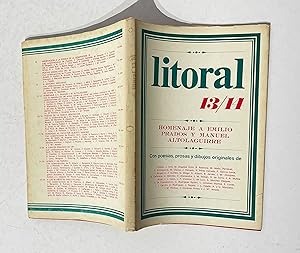 Imagen del vendedor de Litoral 13/14. Homenaje a Emilio Prados y Manuel Altoaguirre a la venta por La Social. Galera y Libros