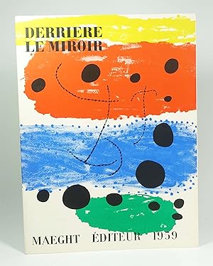 Bild des Verkufers fr Revue Derrire le miroir n117 "MAEGHT DITEUR 1959" zum Verkauf von Librairie L'Autre sommeil