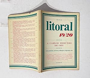 Imagen del vendedor de Litoral 19/20. A Carlos Edmundo de Ory a la venta por La Social. Galera y Libros