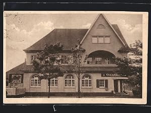 Ansichtskarte Erkenschwick, Gastwirtschaft und Lichtspielhaus, Kino