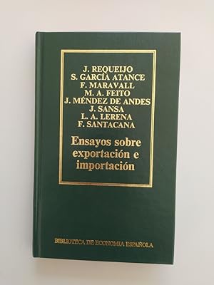 Imagen del vendedor de Ensayos sobre exportacin e importacin. Biblioteca de Economa Espaola 13. a la venta por TraperaDeKlaus