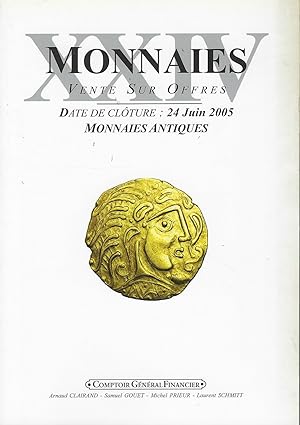 Seller image for *CGB Monnaies XXIV. Vente sur offres. Monnaies antiques, 24 juin 2005 for sale by Librairie Archaion