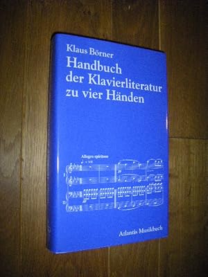 Handbuch der Klavierliteratur zu vier Händen (signiert)