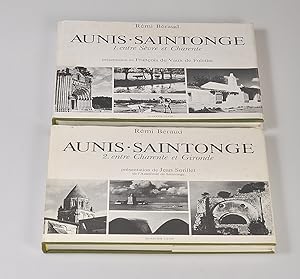 Imagen del vendedor de Aunis Saintonge, Tome 1: entre Svre et Charente, Tome 2: entre Charente et Gironde a la venta por Librairie Alain Pons