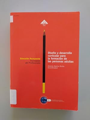 Imagen del vendedor de DISEO Y DESARROLLO CURRICULAR PARA LA FORMACIN DE LAS PERSONAS ADULTAS. a la venta por TraperaDeKlaus