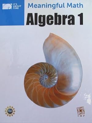 Seller image for Meaningful Math, Algebra 1 for sale by 2nd Life Books