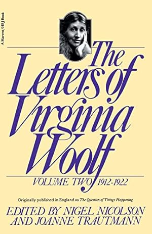 Immagine del venditore per The Letters of Virginia Woolf: Volume 2, 1912-1922 venduto da Books for Life