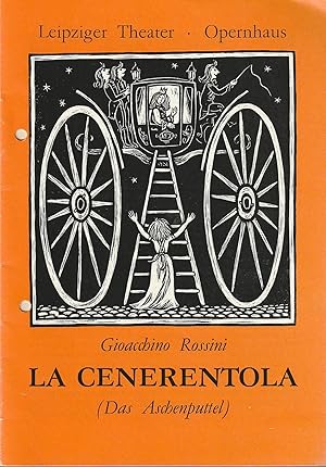 Image du vendeur pour Programmheft Gioacchino Rossini LA CENERENTOLA ( Das Aschenputtel ) Premiere 25. Dezember 1986 Opernhaus Spielzeit 1986 / 87 Heft 13 mis en vente par Programmhefte24 Schauspiel und Musiktheater der letzten 150 Jahre