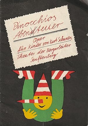 Bild des Verkufers fr Programmheft Kurt Schwaen PINOCCHIOS ABENTEUER Spieljahr 1984 Heft 9 zum Verkauf von Programmhefte24 Schauspiel und Musiktheater der letzten 150 Jahre