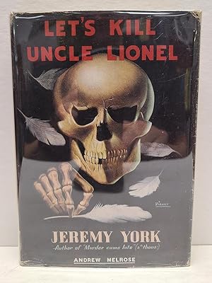 Imagen del vendedor de Let's Kill Uncle Lionel a la venta por Tall Stories Book & Print Gallery