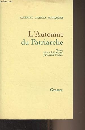 Seller image for L'automne du patriarche for sale by Le-Livre