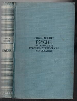 Imagen del vendedor de Psyche. Seelenkult und Unsterblichkeitsglaube der Griechen. Ausgewhlt und eingeleitet von Hans Eckstein a la venta por Antikvariat Valentinska