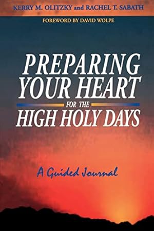 Seller image for Preparing Your Heart for the High Holy Days: A Guided Journal for sale by -OnTimeBooks-