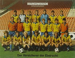 Bild des Verkufers fr Mannschaftskarte Eintracht Braunschweig, zum Verkauf von Versandantiquariat Hbald