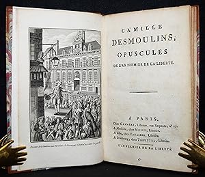 Opuscules de l'an prémier de la liberté. Beigebunden: Ders. Discours de la lanterne aux Parisien....