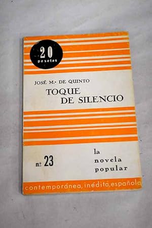 Immagine del venditore per Toque de silencio venduto da Alcan Libros