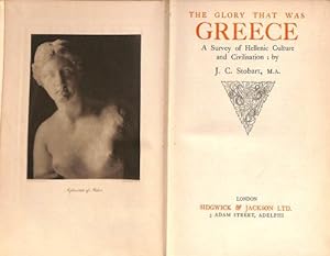 Bild des Verkufers fr The Glory That Was Greece: a Survey of Hellenic Culture and Civilisation zum Verkauf von WeBuyBooks