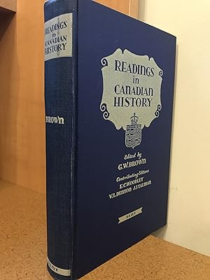 Seller image for Readings in Canadian History for sale by Regent College Bookstore