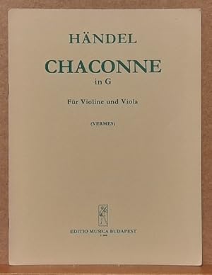 Chaconne in G für Violine und Viola (Vermes)