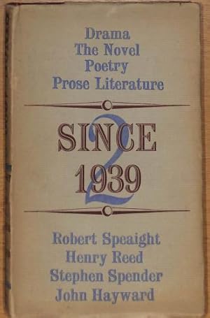 Immagine del venditore per SINCE 1939 Drama. The Novel. Poetry. Prose Literature venduto da WeBuyBooks